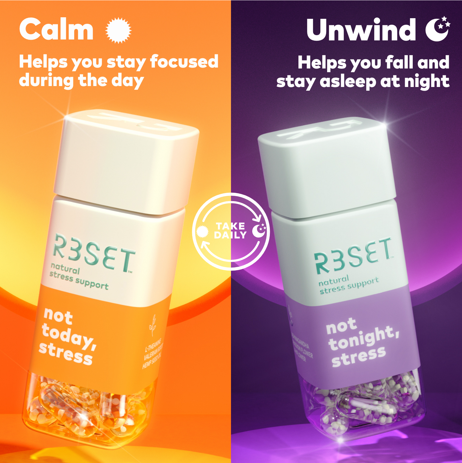 R3SET Supplement Benefits of Calm and Unwind